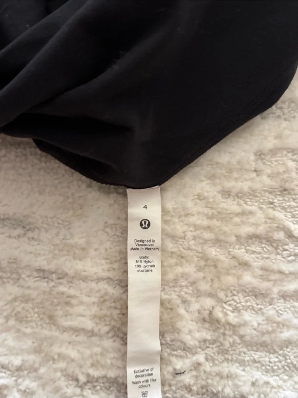 lululemon align nulu Black High-Waist Bike Shorts